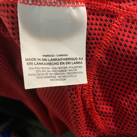 Sz S woman Nike Red Tank Top race back sleeveless breathable round neck New - Picture 12 of 13